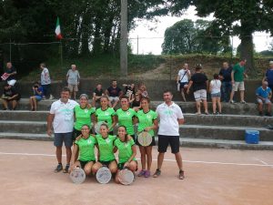Coppa Italia Tamburello, domina il Dossena alla semifinale di ieri, mercoledì 7 agosto.  Le due squadre di serie A femminile in campo per la serie A erano il Dossena e il Monalese.